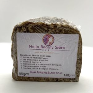Raw African Black Soap â€“ 150Grm